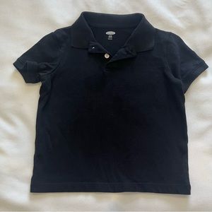 Black Polo Shirt Old Navy Boys XS